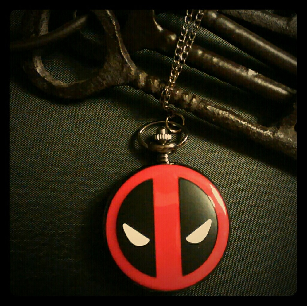 Deadpool Pocket Watch Brand New